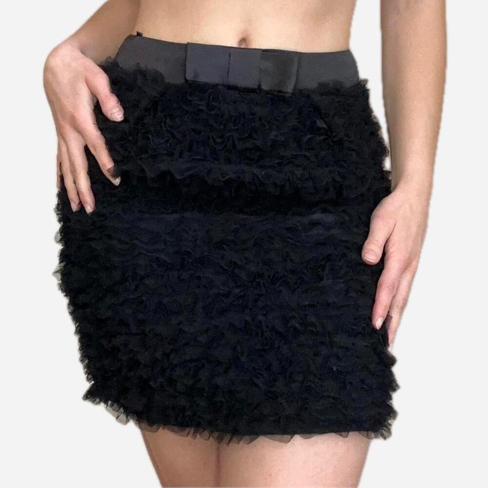 NWT Designer ruffle pencil skirt from Italy size small